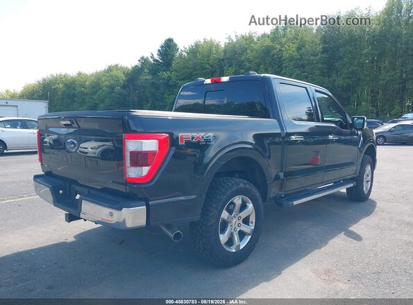 1FTFW1E59MFC84458 2021 FORD F150 Черный Задняя правая четверть