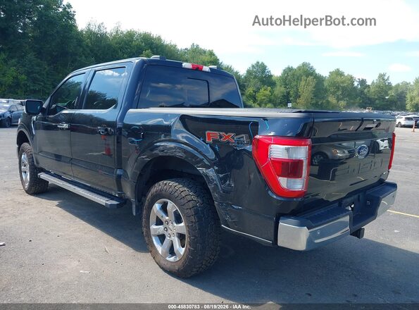 1FTFW1E59MFC84458 2021 FORD F150 Черный Задняя левая четверть