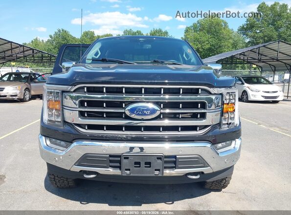 1FTFW1E59MFC84458 2021 FORD F150 Черный Вид щитка приборов