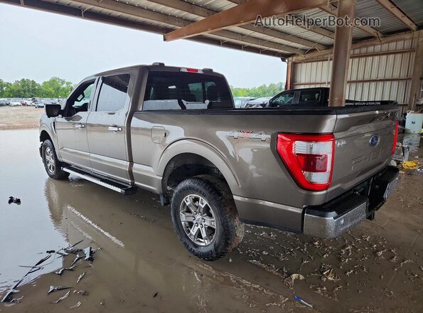1FTFW1E59PFA86726 2023 FORD F150 Brown Задня ліва чверть