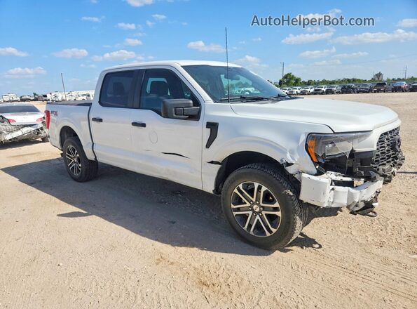 1FTFW1E59PFB03038 2023 FORD F150 Белый Передняя правая четверть