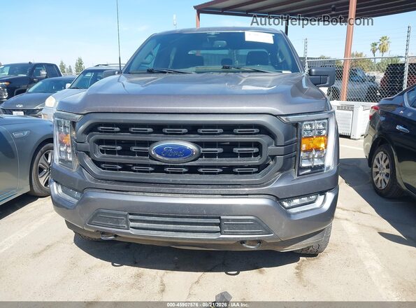1FTFW1E59PKE41417 2023 FORD F150 Gray ხელსაწყოთა პანელის ხედი