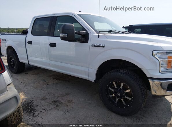 1FTFW1E5XJKF17542 2018 FORD F150 White Սալոնի հետևի տեսք