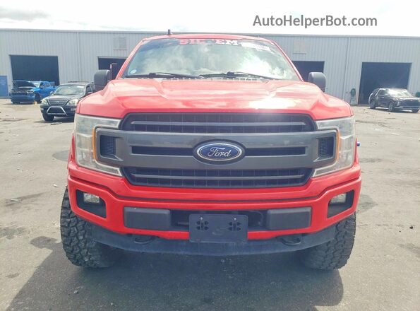 1FTFW1E5XKFB97200 2019 FORD F150 Red წინა ხედი