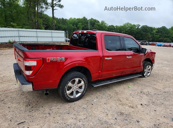 1FTFW1E5XMFA07110 2021 FORD F150 Red Rear right