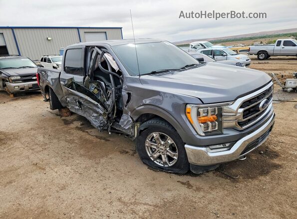 1FTFW1E5XMFA73852 2021 FORD F150 Gray Front right