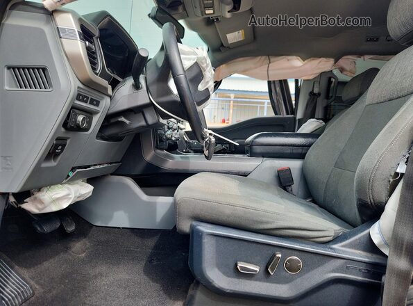 1FTFW1E5XMFA73852 2021 FORD F150 Gray Front interior view