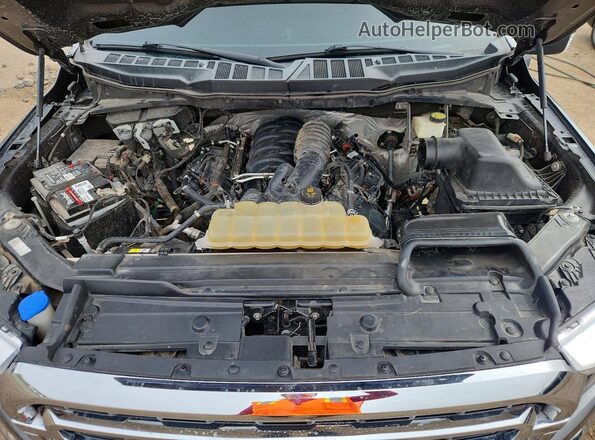 1FTFW1E5XMFA73852 2021 FORD F150 Gray Rear interior view