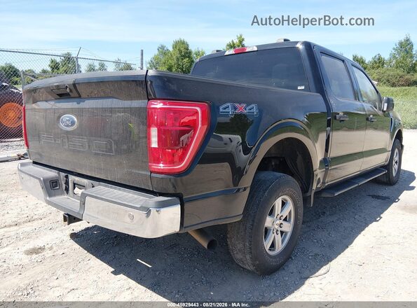 1FTFW1E5XMFC36161 2021 FORD F150 Black Rear right