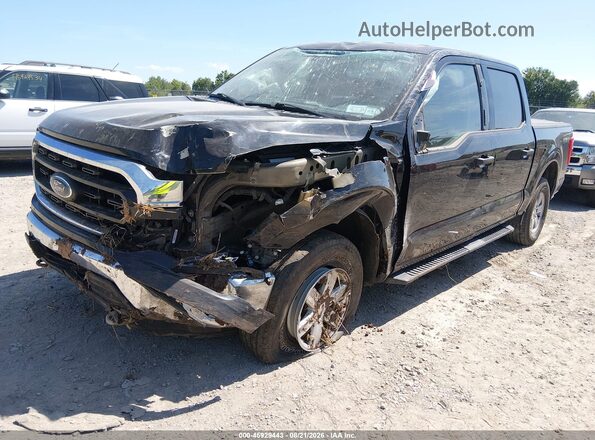 1FTFW1E5XMFC36161 2021 FORD F150 Black Front left