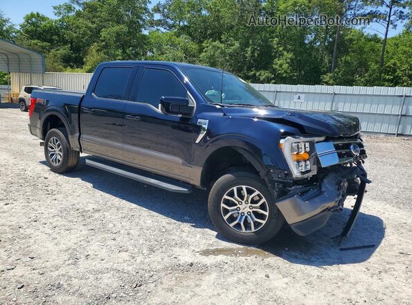 1FTFW1E5XMKE62823 2021 FORD F150 Black Delantero derecho