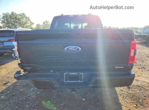 1FTFW1E80MFB59696 2021 FORD F150 Черный Вид сзади