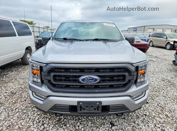 1FTFW1E80MFC31044 2021 FORD F150 Silver Դիմացի տեսք
