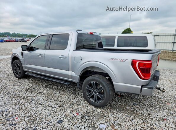 1FTFW1E80MFC31044 2021 FORD F150 Silver Հետևի ձախ