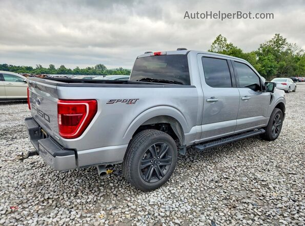 1FTFW1E80MFC31044 2021 FORD F150 Silver Հետևի աջ
