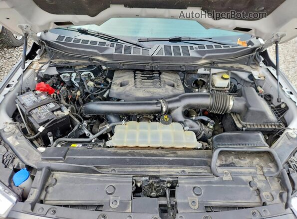 1FTFW1E80MFC31044 2021 FORD F150 Silver Սալոնի հետևի տեսք