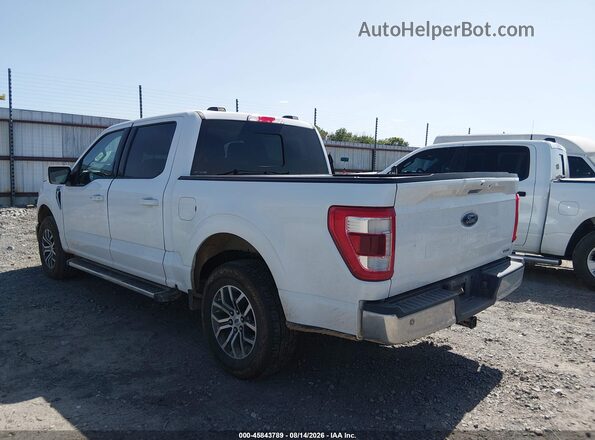 1FTFW1E80NFB58811 2022 FORD F150 Белый Задняя левая четверть