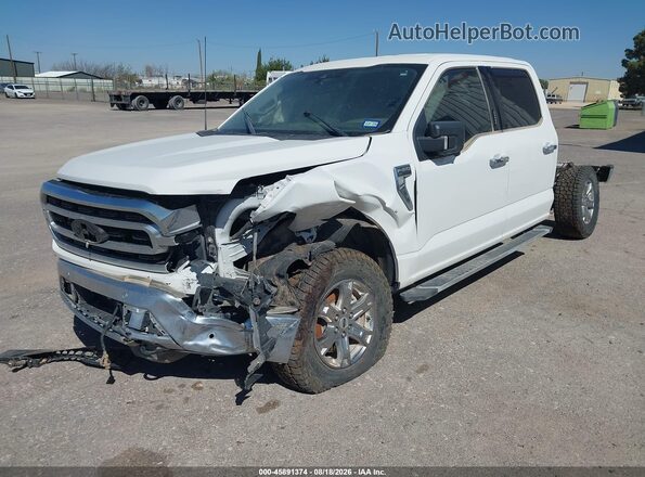 1FTFW1E80PFA06322 2023 FORD F150 White Передня ліва чверть