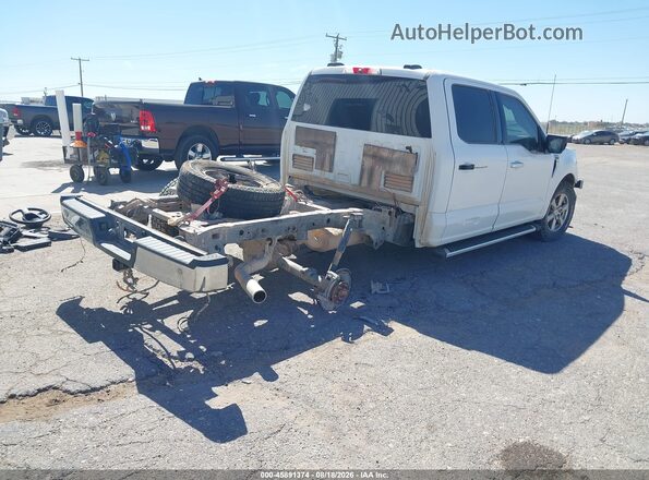 1FTFW1E80PFA06322 2023 FORD F150 White Задня права чверть