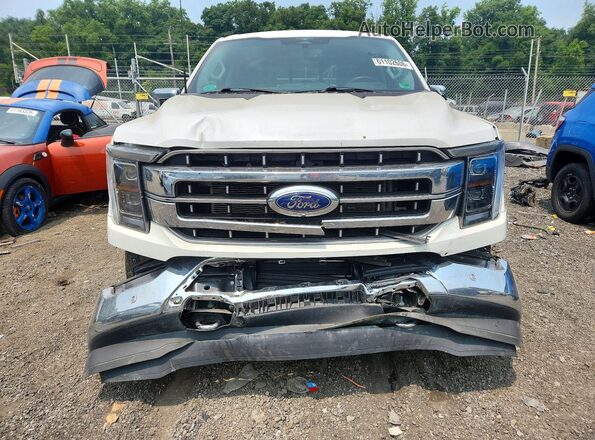1FTFW1E80PFA41622 2023 FORD F150 White Widok z przodu