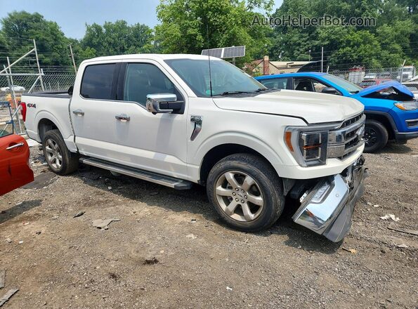 1FTFW1E80PFA41622 2023 FORD F150 White Przód prawy