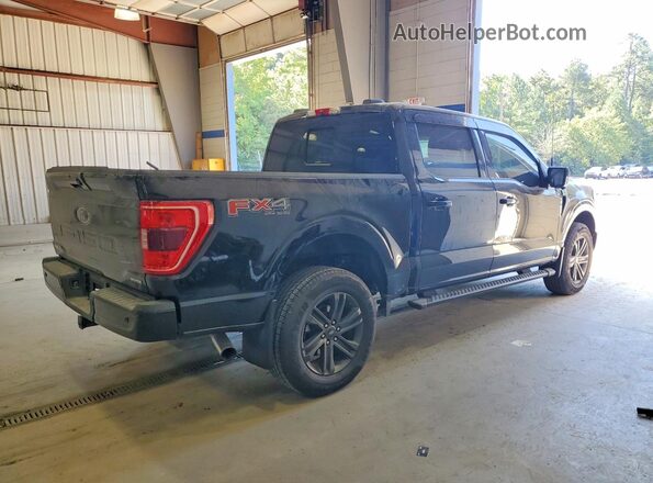 1FTFW1E81MFB50960 2021 FORD F150 Black Trasero derecho