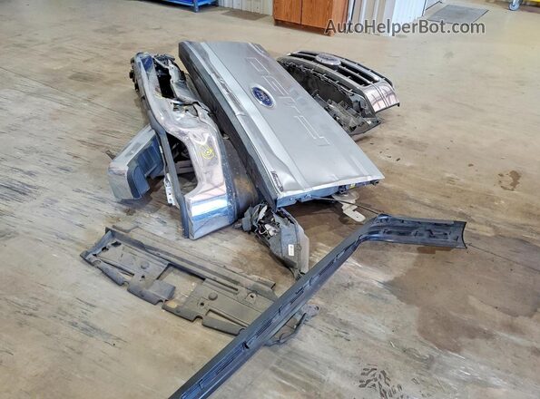 1FTFW1E81PFA45582 2023 FORD F150 Silver Շարժիչի բաժամունքի տեսք