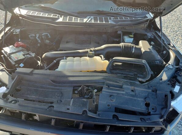 1FTFW1E81PFC16671 2023 FORD F150 Gray Rear interior view