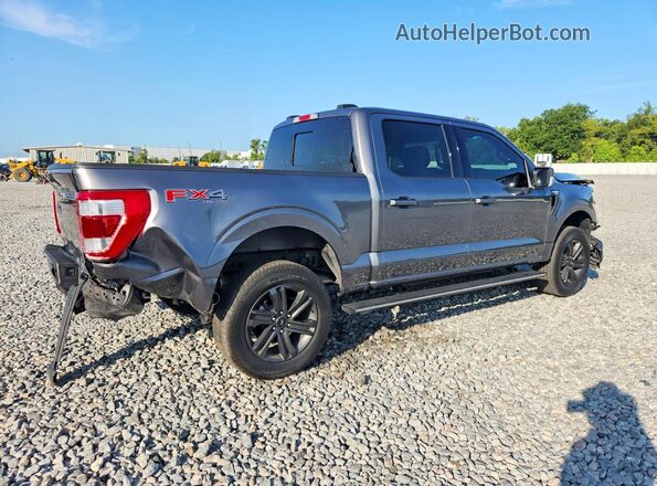 1FTFW1E81PFC16671 2023 FORD F150 Gray Rear right