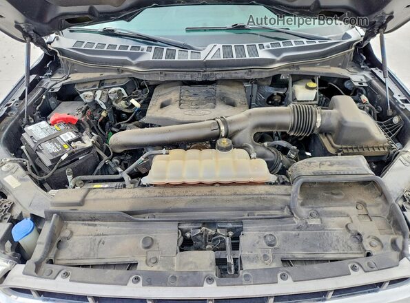 1FTFW1E82MFA81289 2021 FORD F150 Blue Widok wnętrza z tyłu