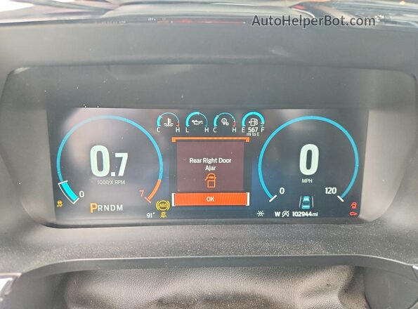 1FTFW1E82MFA81289 2021 FORD F150 Blue Widok zestawu wskaźników