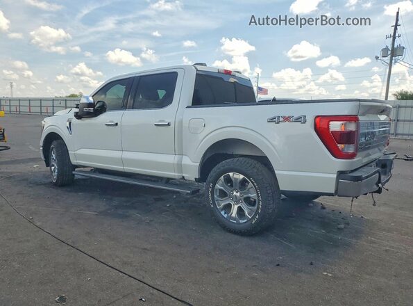 1FTFW1E82MFB12282 2021 FORD F150 White Задня ліва чверть