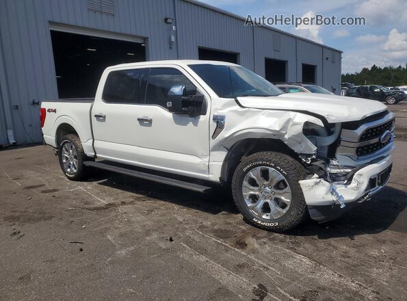 1FTFW1E82MFB12282 2021 FORD F150 White Передня права чверть