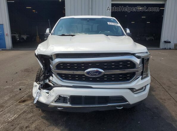 1FTFW1E82MFB12282 2021 FORD F150 White Вид спереду