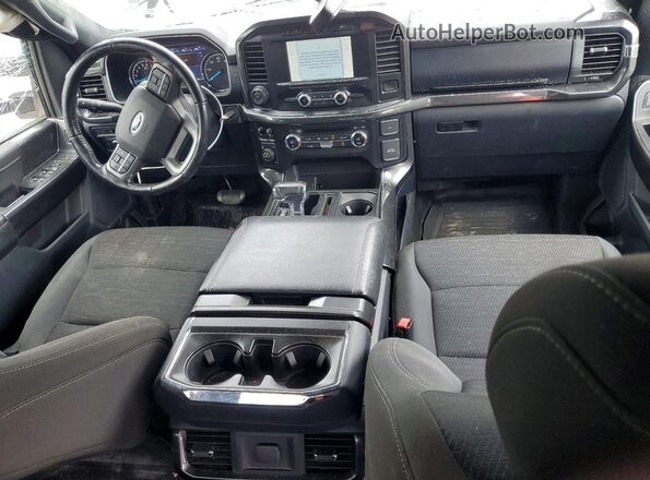 1FTFW1E82MFB96779 2021 FORD F150 Черный Вид панели приборов