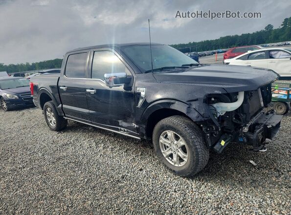 1FTFW1E82NFB58969 2022 FORD F150 Black Առջևի աջ