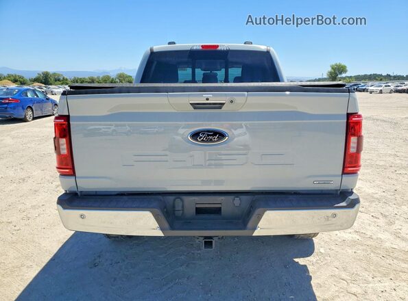 1FTFW1E82PFA02272 2023 FORD F150 Gray უკანა ხედი