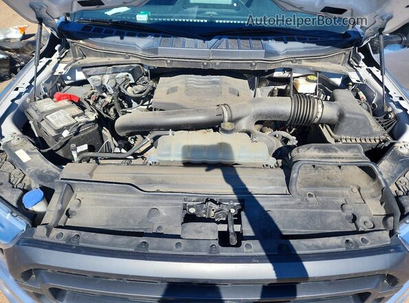 1FTFW1E83MFA23112 2021 FORD F150 Silver უკანა სალონის ხედი