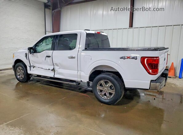 1FTFW1E83MKD40377 2021 FORD F150 White Հետևի ձախ