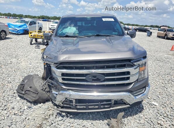 1FTFW1E83NKF20007 2022 FORD F150 Silver Widok z przodu