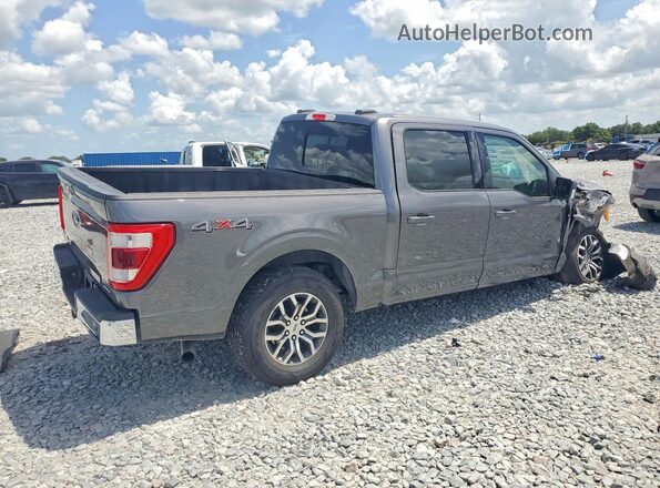 1FTFW1E83NKF20007 2022 FORD F150 Silver Tył prawy
