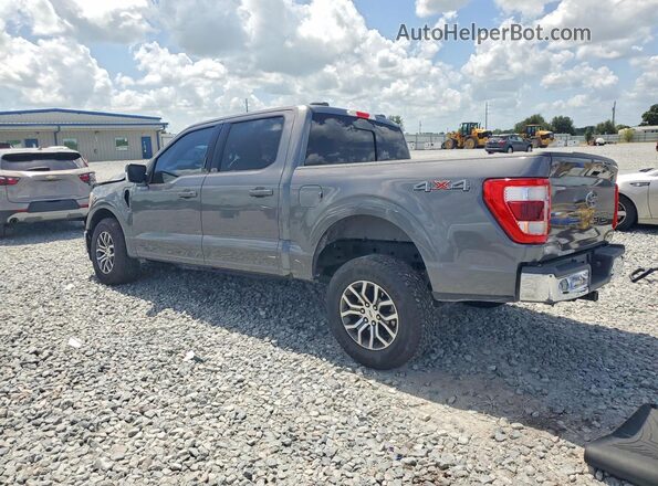 1FTFW1E83NKF20007 2022 FORD F150 Silver Tył lewy