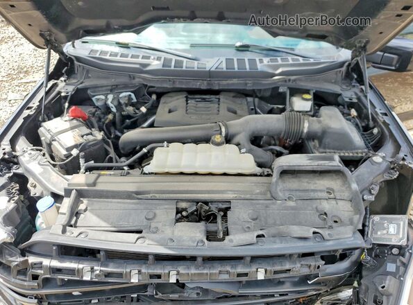 1FTFW1E83PFC46898 2023 FORD F150 Black Widok wnętrza z tyłu