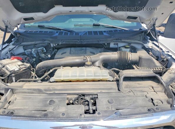 1FTFW1E84MFB77313 2021 FORD F150 Белый Вид задней части салона