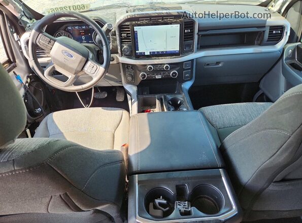 1FTFW1E84PFB49595 2023 FORD F150 Серый Вид панели приборов