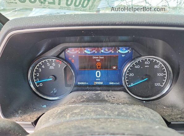 1FTFW1E84PFB49595 2023 FORD F150 Серый Вид щитка приборов