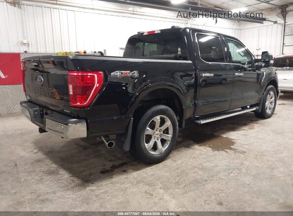1FTFW1E84PFC32086 2023 FORD F150 Черный Задняя правая четверть