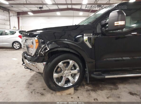1FTFW1E84PFC32086 2023 FORD F150 Черный Вид спереди