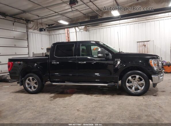1FTFW1E84PFC32086 2023 FORD F150 Черный Вид задней части салона