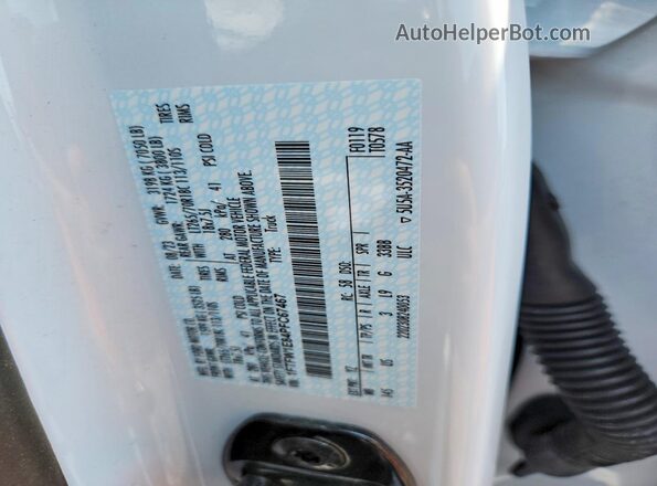 1FTFW1E84PFC67467 2023 FORD F150 White Vista del compartimento del motor